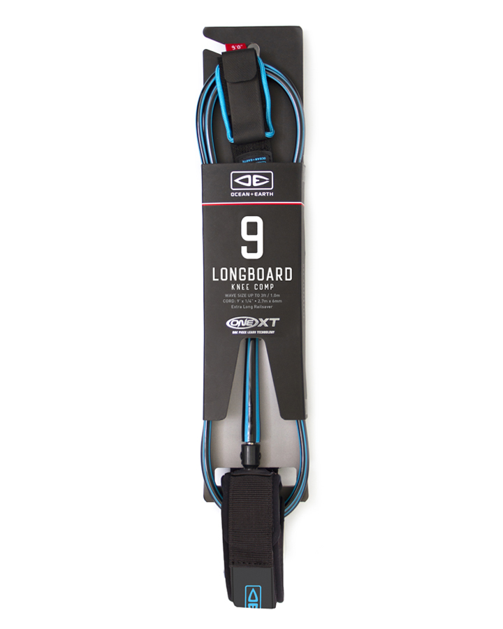 ONE LONGBOARD KNEE COMP XT 9'0" ONE PIECE LEASH