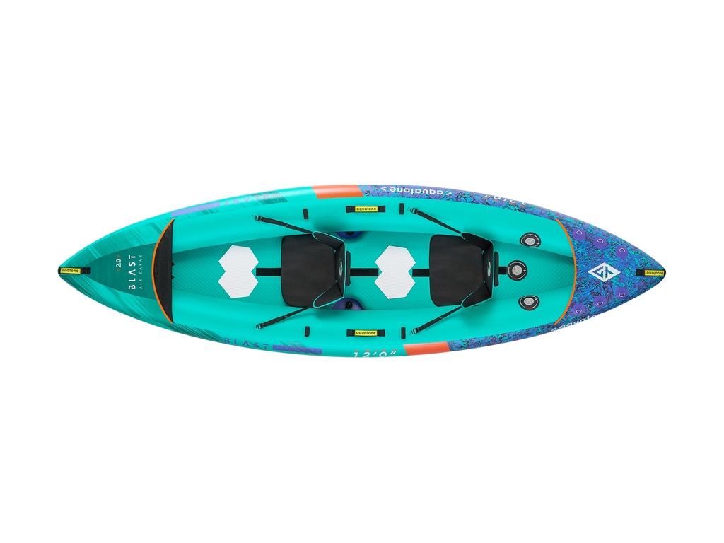 AQUATONE BLAST 12'0" RECREATIONAL KAYAK 2 PERSON