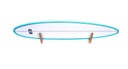 ONE LONGBOARD TIMBER WALL DISPLAY RACK