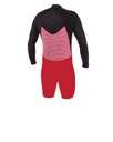 ONE MENS ZERO ZIP 2.5/2 L/SHORTY SPRING SUIT