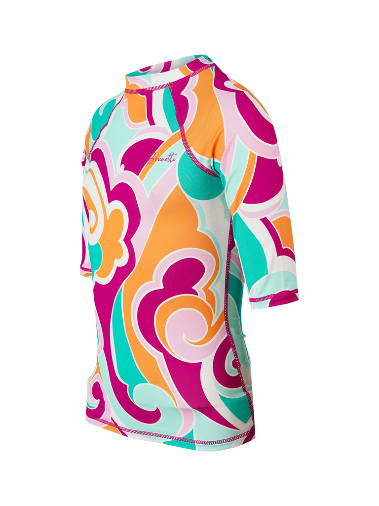 BRUNOTTI LINEAS-SWIRL GIRLS RASHGUARD