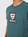 BRUNOTTI JOHN-LOGO-SLUB MEN T-SHIRT
