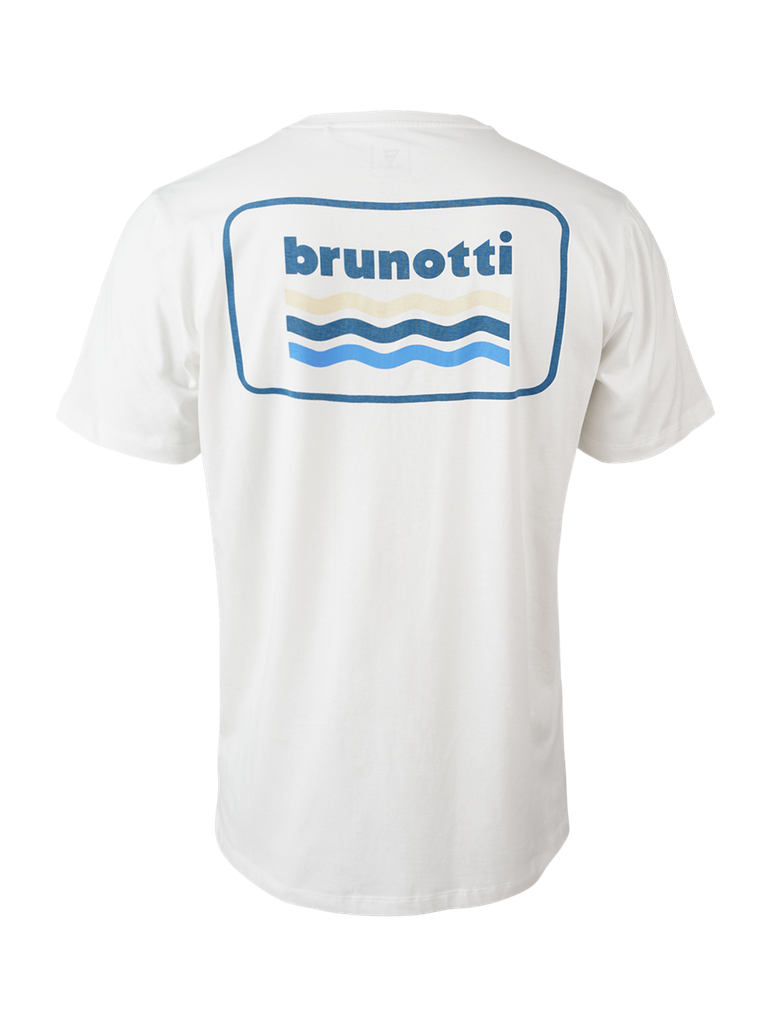 BRUNOTTI LOGO-WAVE MEN T-SHIRT