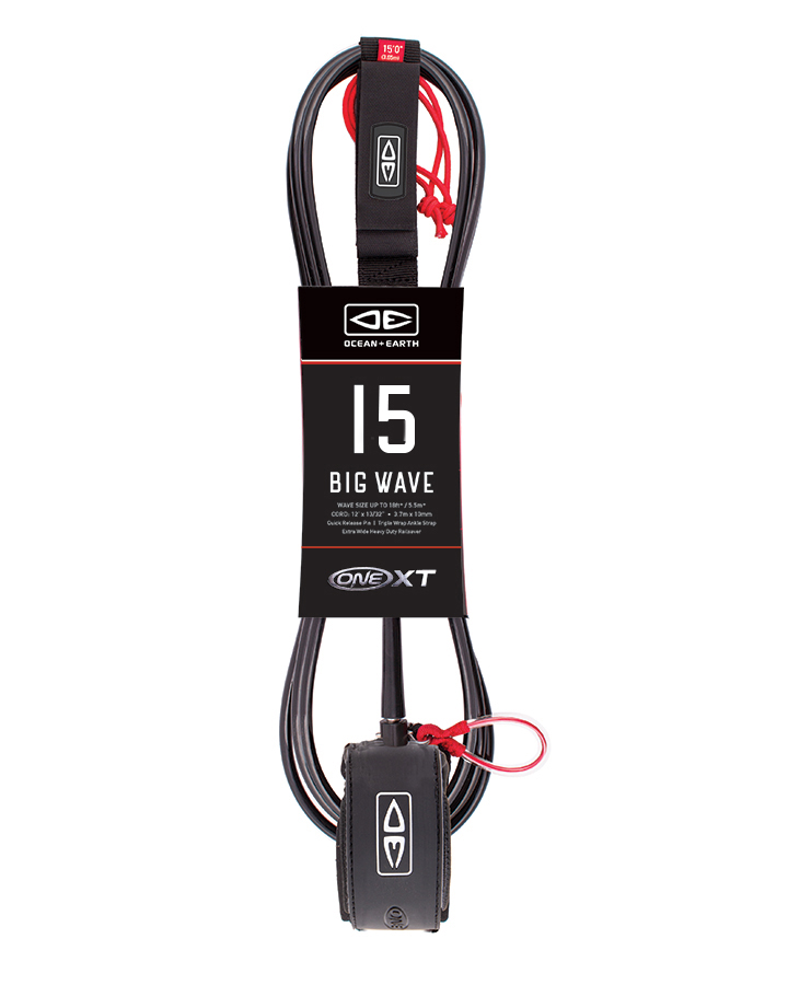 O&E PREMIUM XT 15' ONE PIECE BIG WAVE LEASH