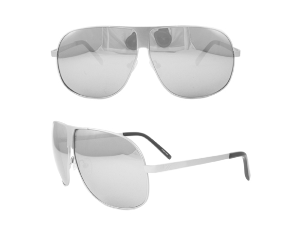 SABRE COPS SUCK SILVER METAL/BLACK TIPS REFLECTIVE 09S