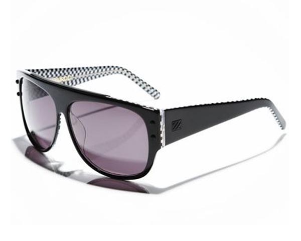 SABRE THE WEIRDO BLACK/GOLD METAL GREY LENSES 10S