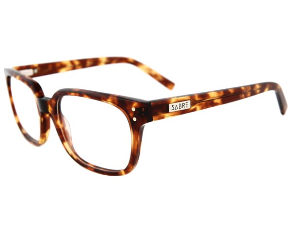 Sabre Moon tuxedo rx tortoise clear lens 11s