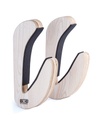 O&E TIMBER WALL DISPLAY RACK