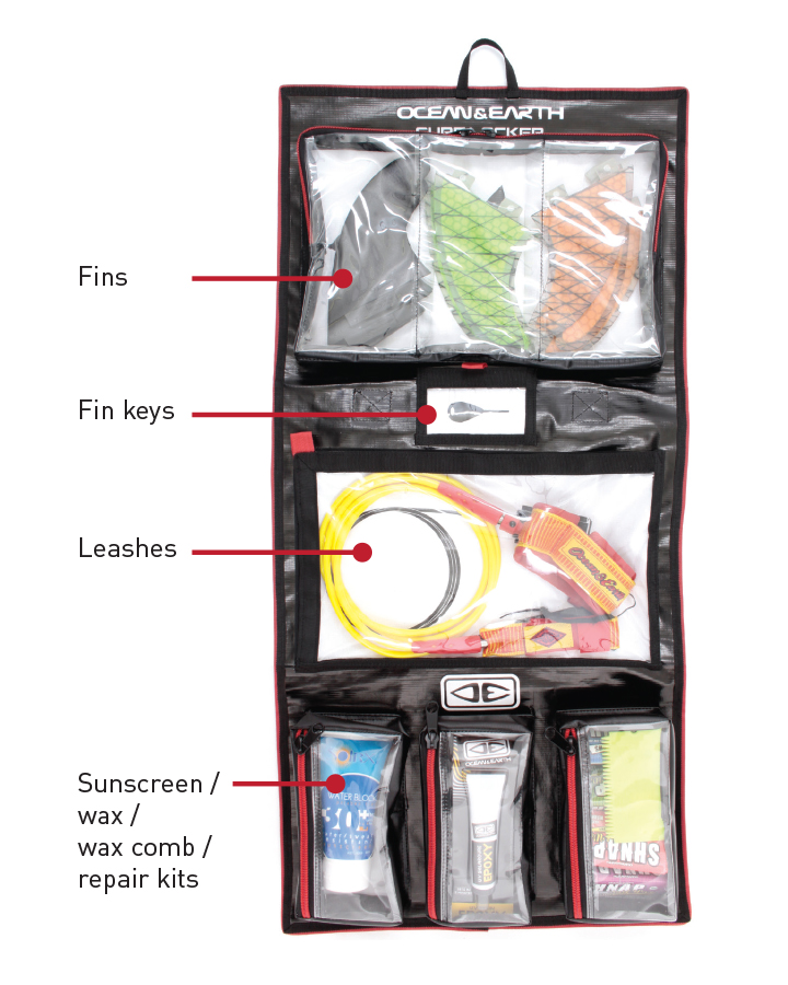 O&E SURF 3-FOLD LOCKER