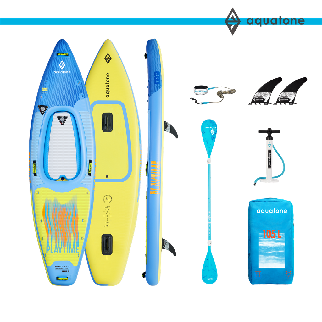 [TK-080] Aquatone Playtime  11'4" 2 in 1 kayak sup