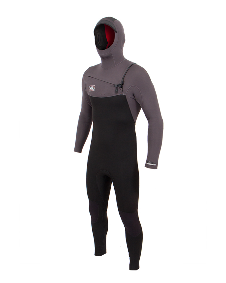 O&E MENS FREE FLEX CHEST ZIP 5/4 STEAMER