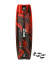 Brunotti Pro x +g10fins twintip kite board