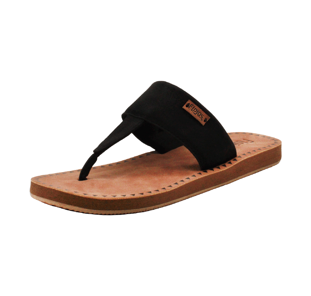 [329] Flojos Grace (6, Black/Tan)