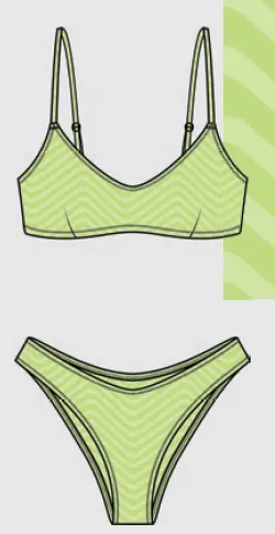 Brunotti Jezzle-chevron women bikini