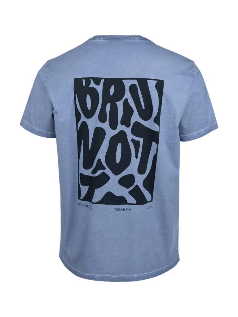 [2611100063] Brunotti Johnian men t-shirt (S, GrayBlue)