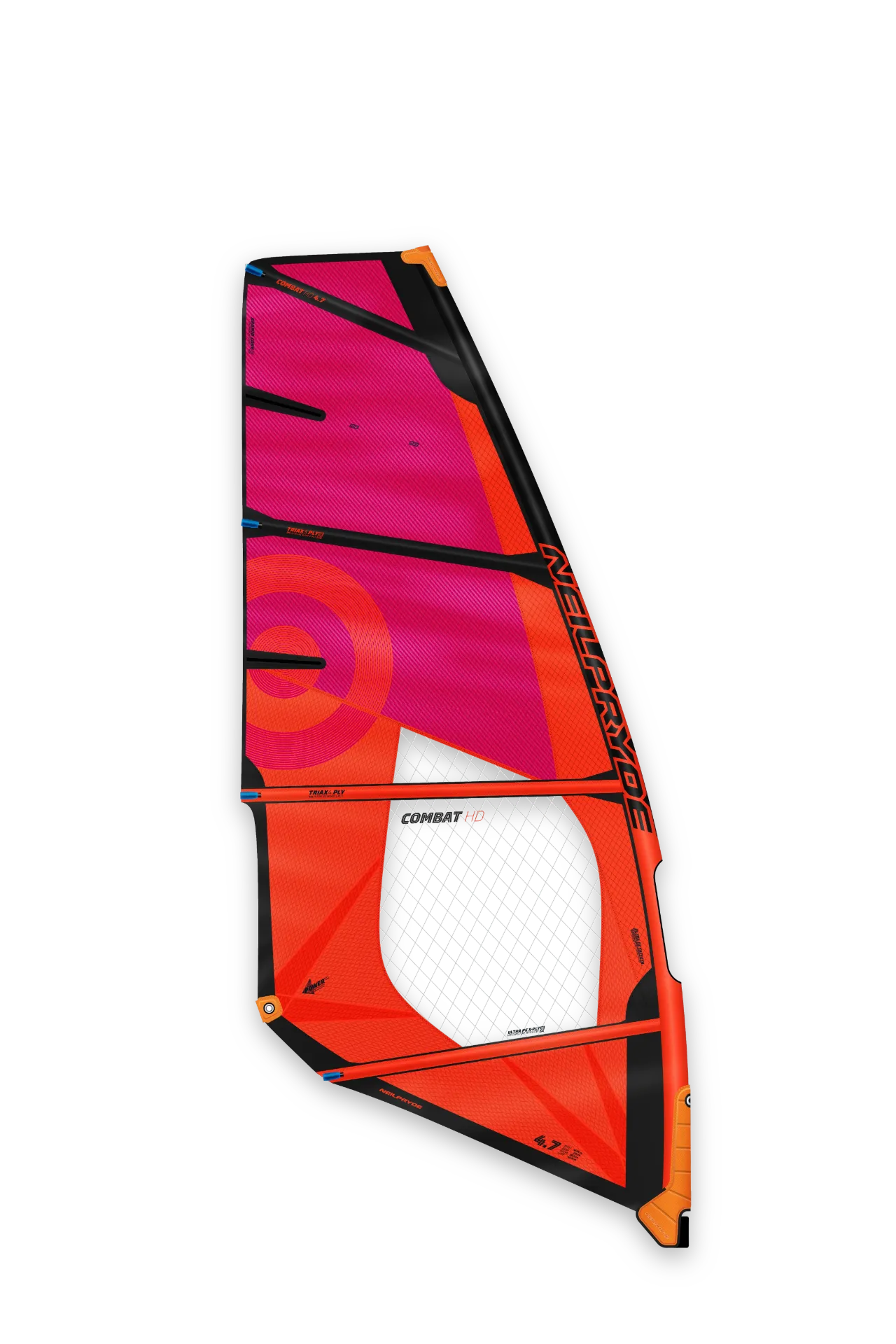 Neilpryde Combat HD 2026 (3.3 m², Purple/Pink)