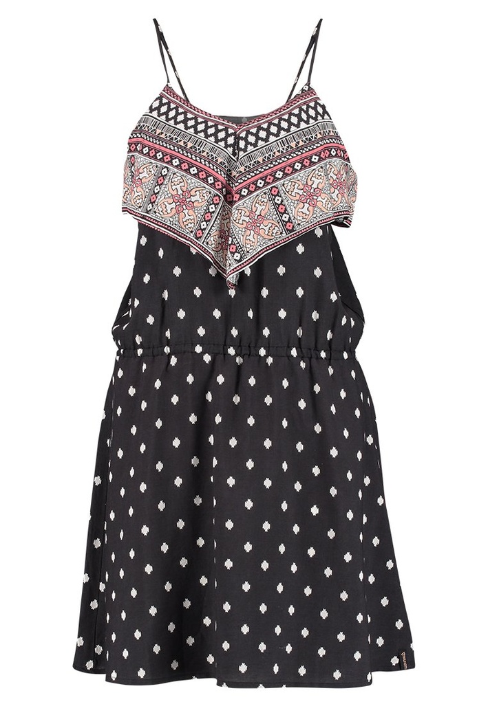[1912018625.19S] BRUNOTTI VERA WOMEN DRESS 19S (S, Black)