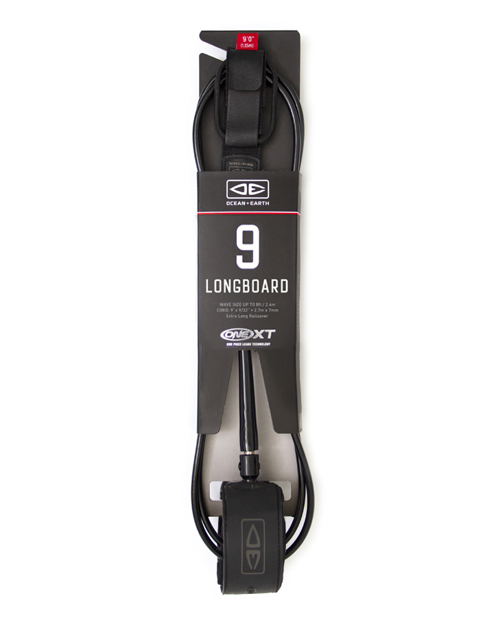 O&E LONGBOARD PREMIUM XT 9'0 ONE PIECE LEASH