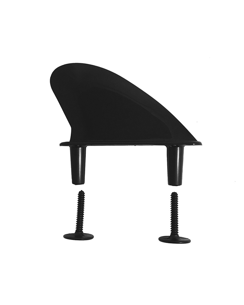 O&E Bug bolt though fin