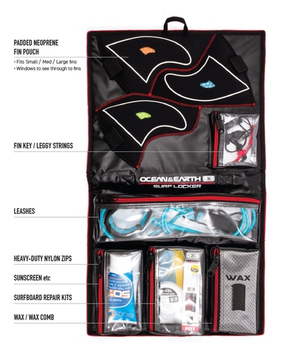 [AMTS28] O&E Surf locker 2-fold travel bag