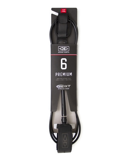 O&E PREMIUM ALL ROUND COMP XT 6'0 ONE PIECE LEASH
