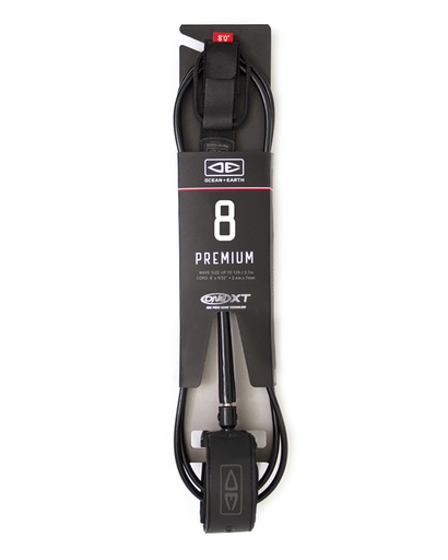 O&E PREMIUM XT 8' ONE PIECE LEASH