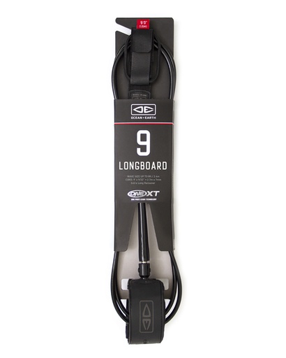 O&E LONGBOARD PREMIUM XT 9'0 ONE PIECE LEASH
