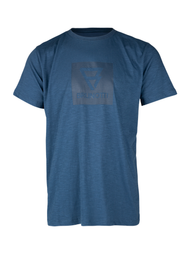 BRUNOTTI JOHN-LOGO-SLUB MEN T-SHIRT